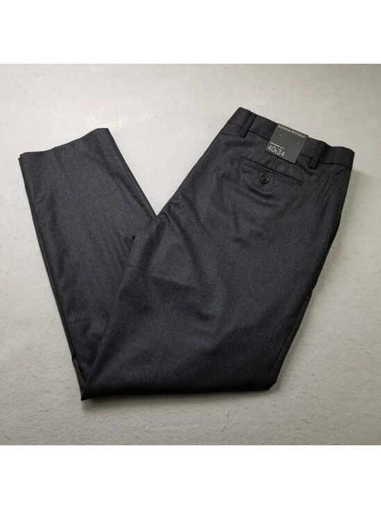 Banana Republic Other - Banana Republic Pants Mens Gray Tapered Soft Virgin Wool Vitale Flannel 120's